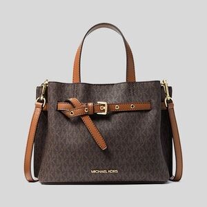 Michael Kors Brown and Tan Handbag